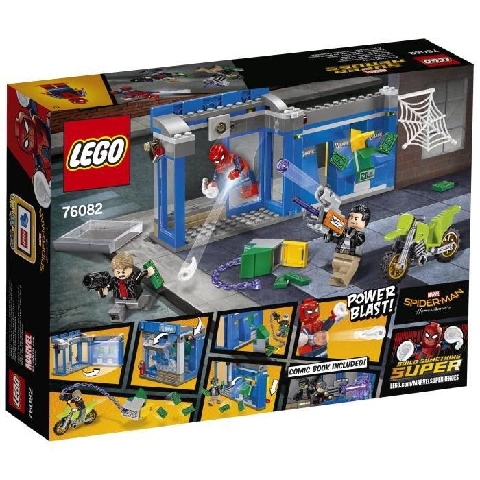 LEGO Super Heroes Marvel 76082 Le Braquage de la Banque