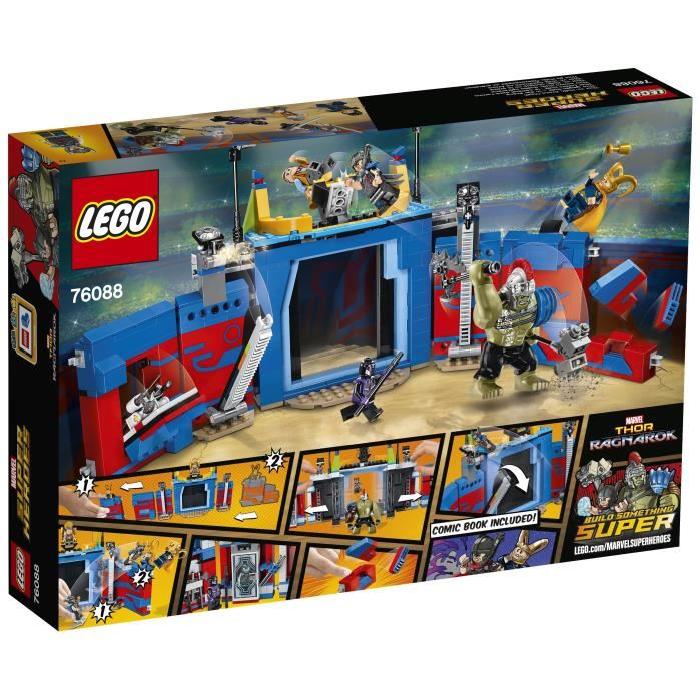 LEGO Super Heroes Marvel 76088 Le Combat dans l'Arene