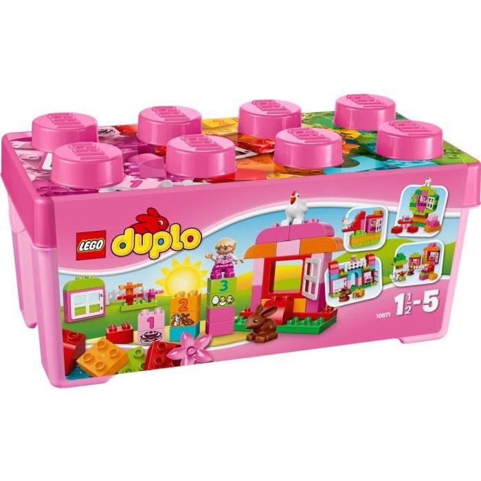 LEGO DUPLO 10571 Grande Boîte Jardin merveilleux