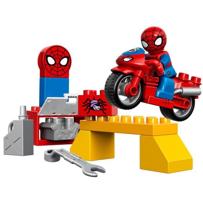 LEGO DUPLO 10607 L'Atelier de la Moto-Araignée de SpiderMan