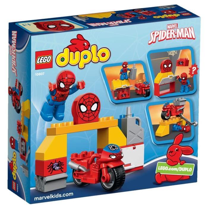 LEGO DUPLO 10607 L'Atelier de la Moto-Araignée de SpiderMan