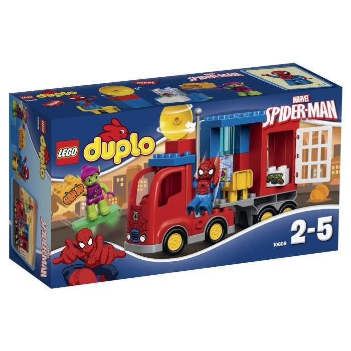 LEGO DUPLO 10608  L'Aventure de Spider-Man en Camion Araignée