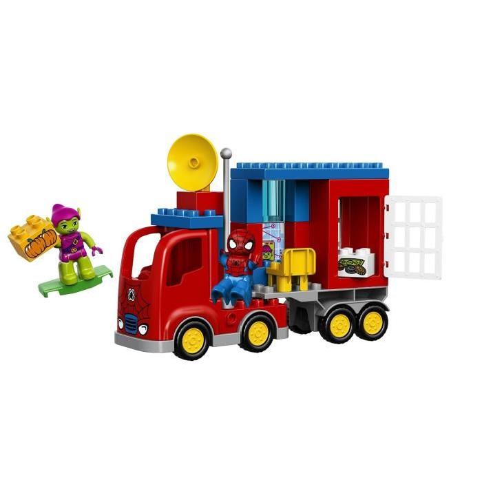 LEGO DUPLO 10608  L'Aventure de Spider-Man en Camion Araignée