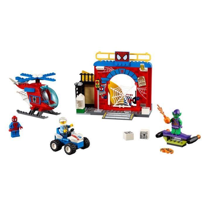 LEGO Juniors 10687 La Cachette de Spider-Man - 137 pieces