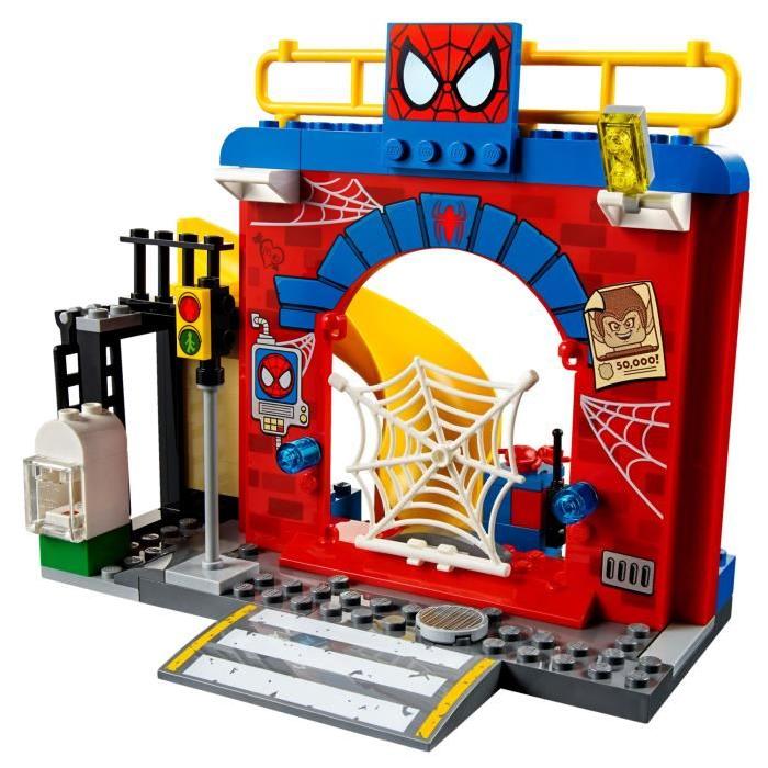 LEGO Juniors 10687 La Cachette de Spider-Man - 137 pieces