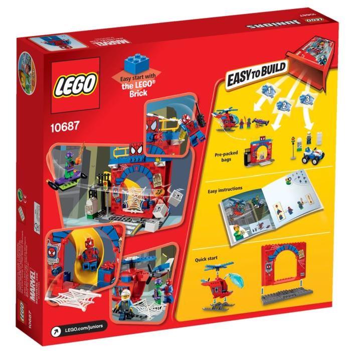 LEGO Juniors 10687 La Cachette de Spider-Man - 137 pieces