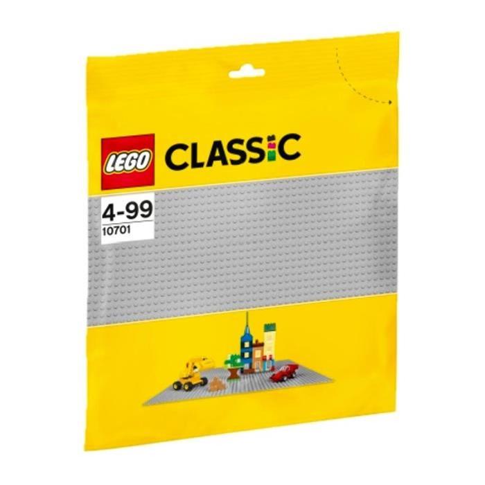 LEGO Classic 10701 La Plaque de Base grise