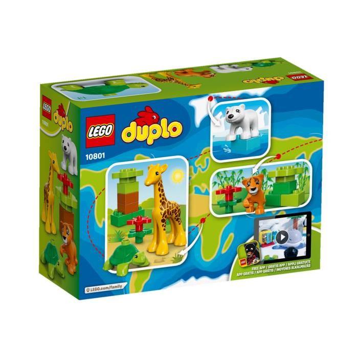 LEGO DUPLO Ville 10801 Les Bébés Animaux du Monde