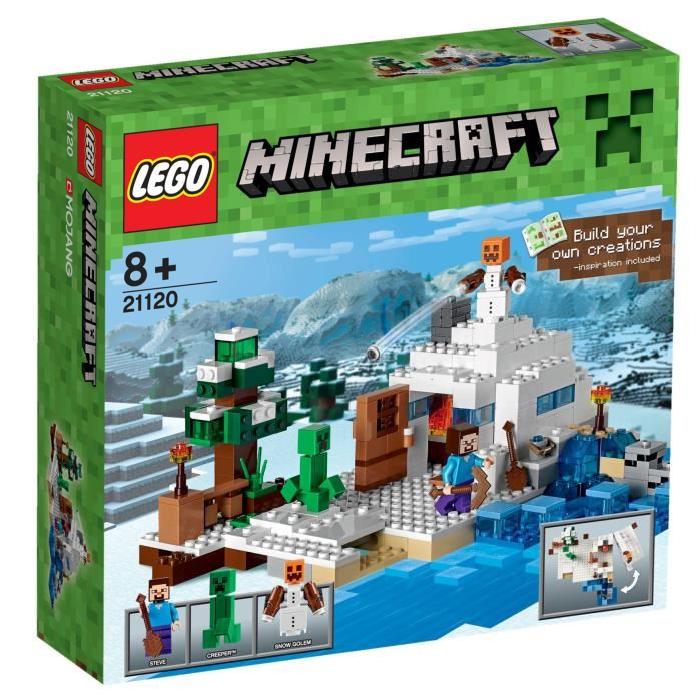 LEGO Minecraft 21120 La Cachette dans la Neige