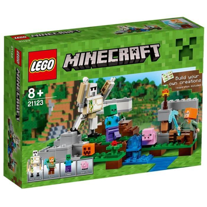 LEGO Minecraft 21123 Le Golem de Fer